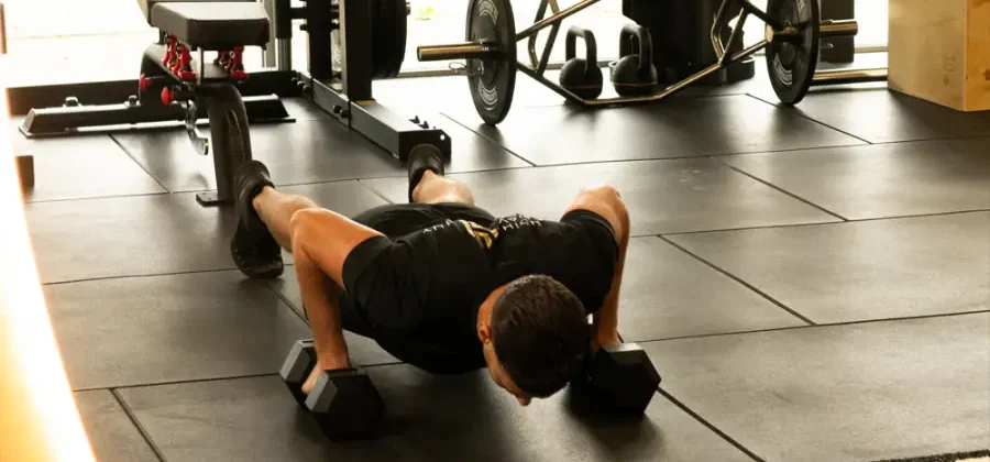 Conditietraining met de halterstang