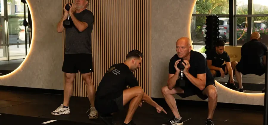 Performance training bij het raam